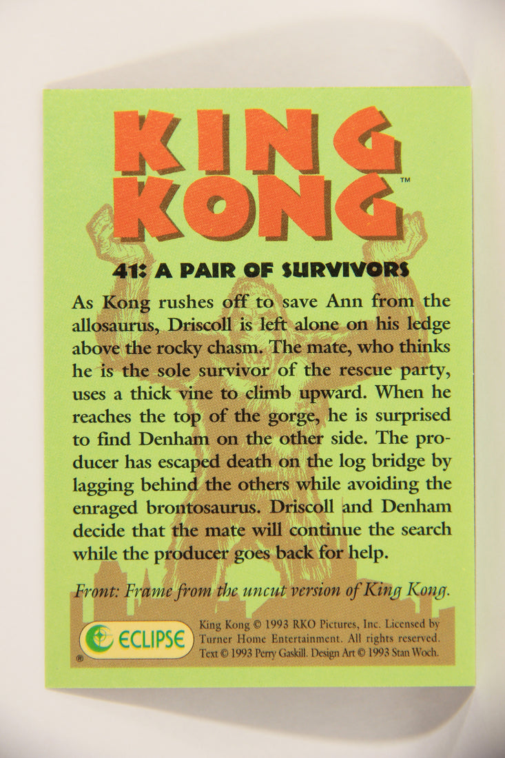 King Kong 60th Anniversary 1993 Trading Card #41 A Pair Of Survivors L007909