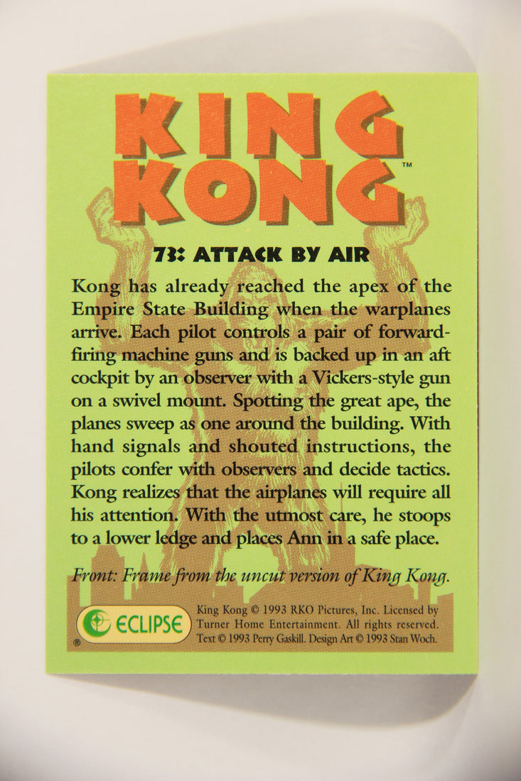 King Kong 60th Anniversary 1993 Trading Card #73 Attack By Air L007941