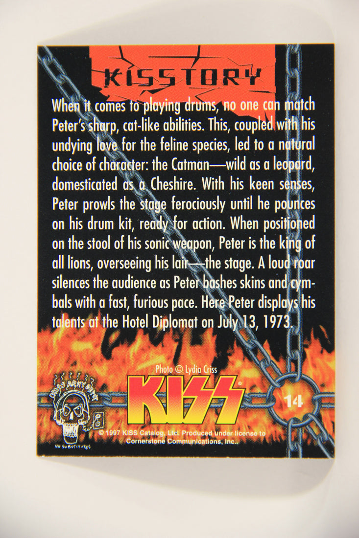 Kiss 1998 Series I Trading Card #14 At The Hotel Diplomat In 1973 L008393