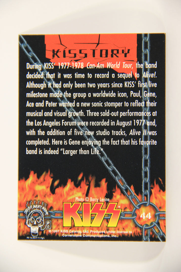 Kiss 1998 Series I Trading Card #44 Larger Than Life L008423