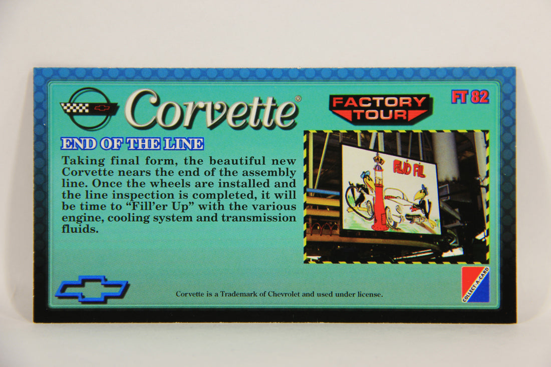 Corvette Heritage Collection 1996 Trading Card #FT-82 End Of The Line L008900