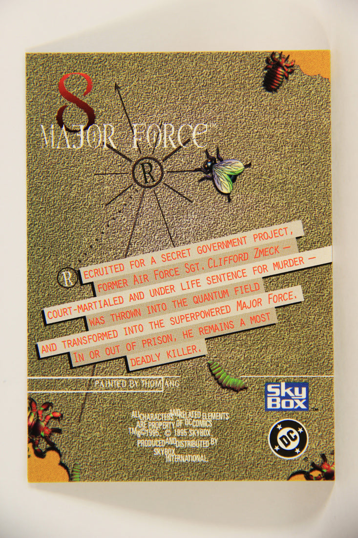 DC Villains The Dark Judgment 1995 Trading Card #8 Major Force L009153