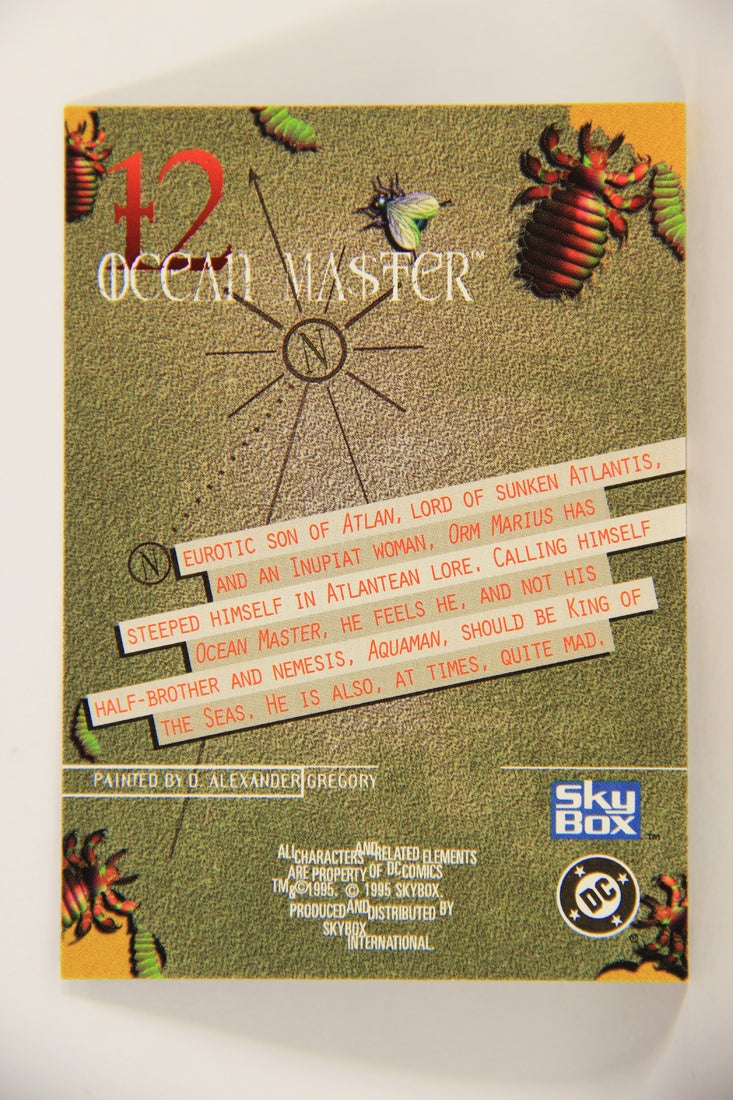 DC Villains The Dark Judgment 1995 Trading Card #12 Ocean Master L009157