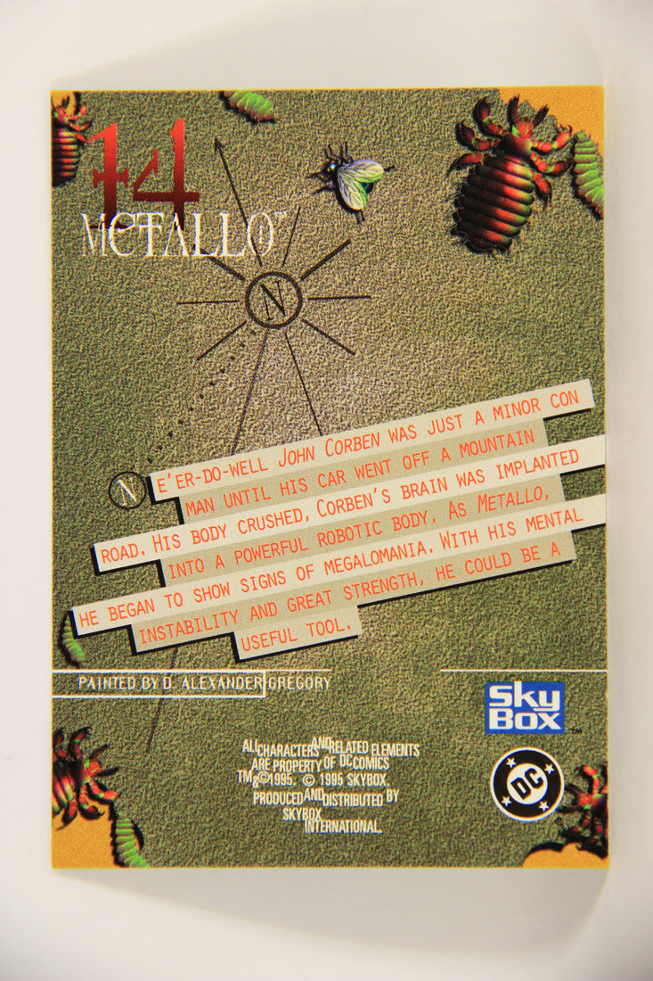 DC Villains The Dark Judgment 1995 Trading Card #14 Metallo L009159