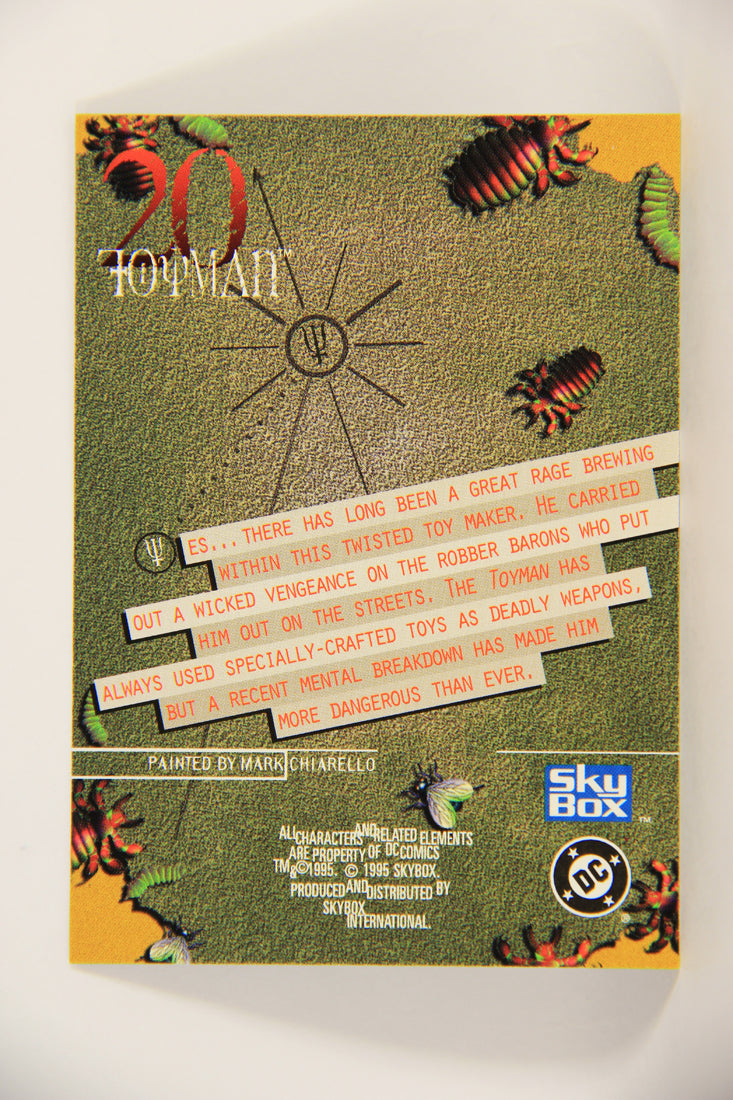 DC Villains The Dark Judgment 1995 Trading Card #20 Toyman L009165