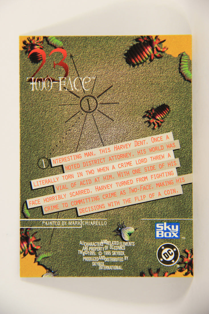 DC Villains The Dark Judgment 1995 Trading Card #23 Two-Face L009168