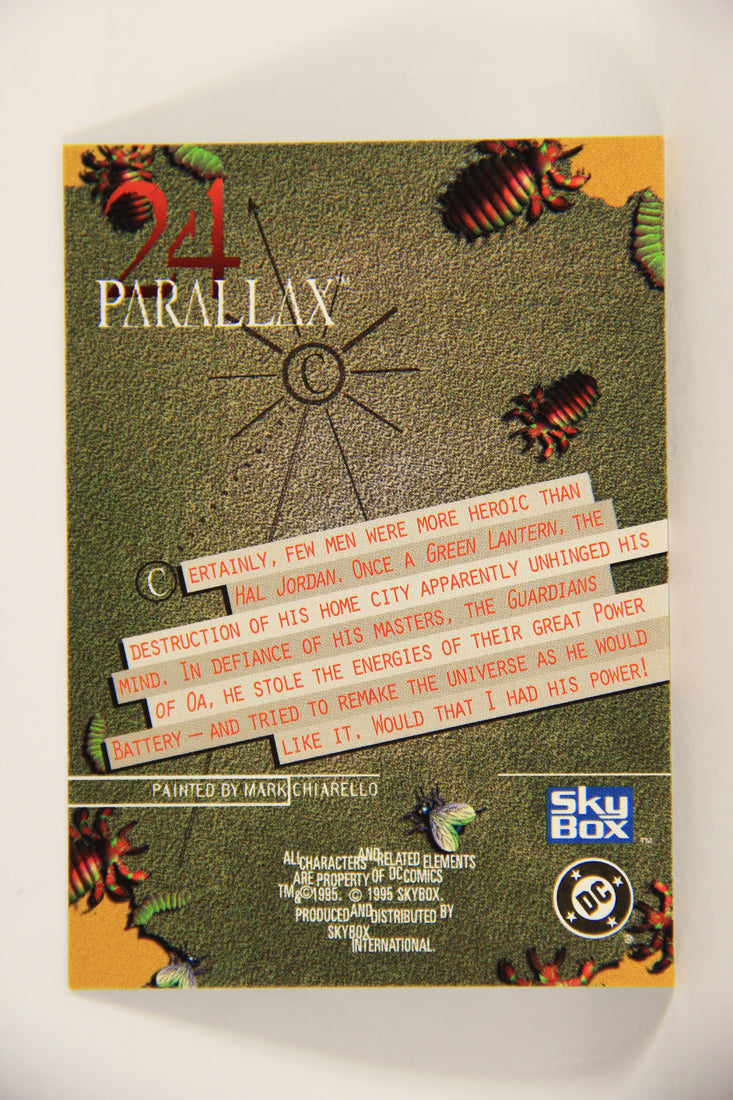 DC Villains The Dark Judgment 1995 Trading Card #24 Parallax L009169