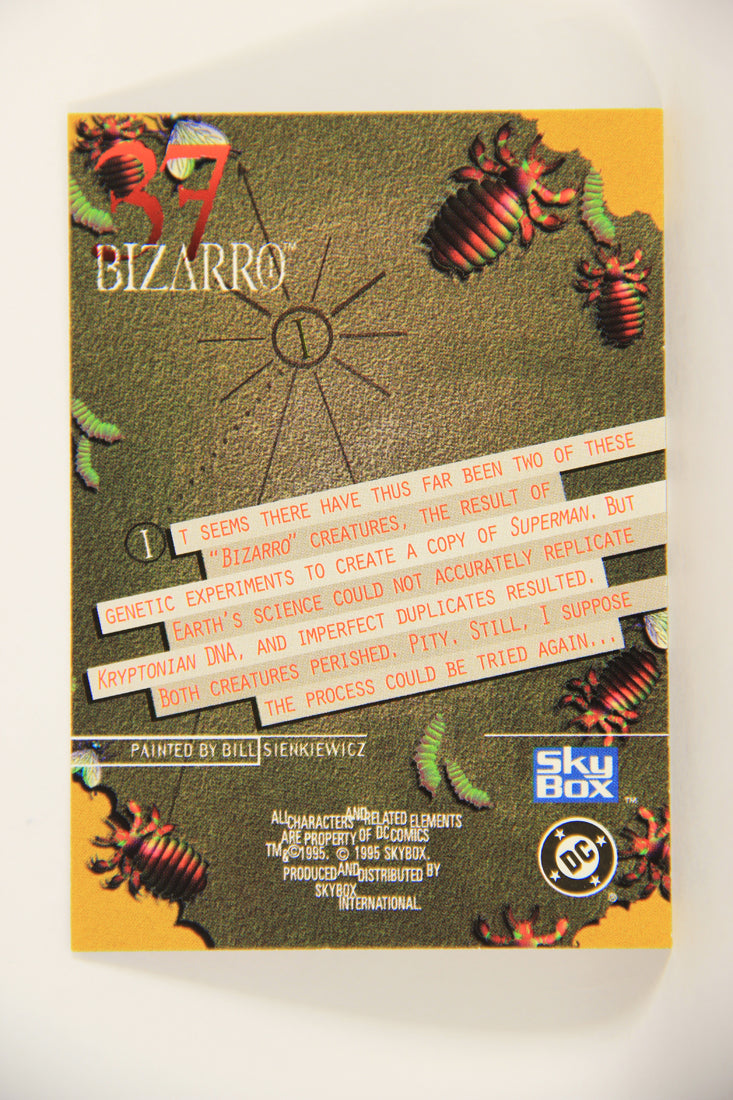 DC Villains The Dark Judgment 1995 Trading Card #37 Bizarro L009182