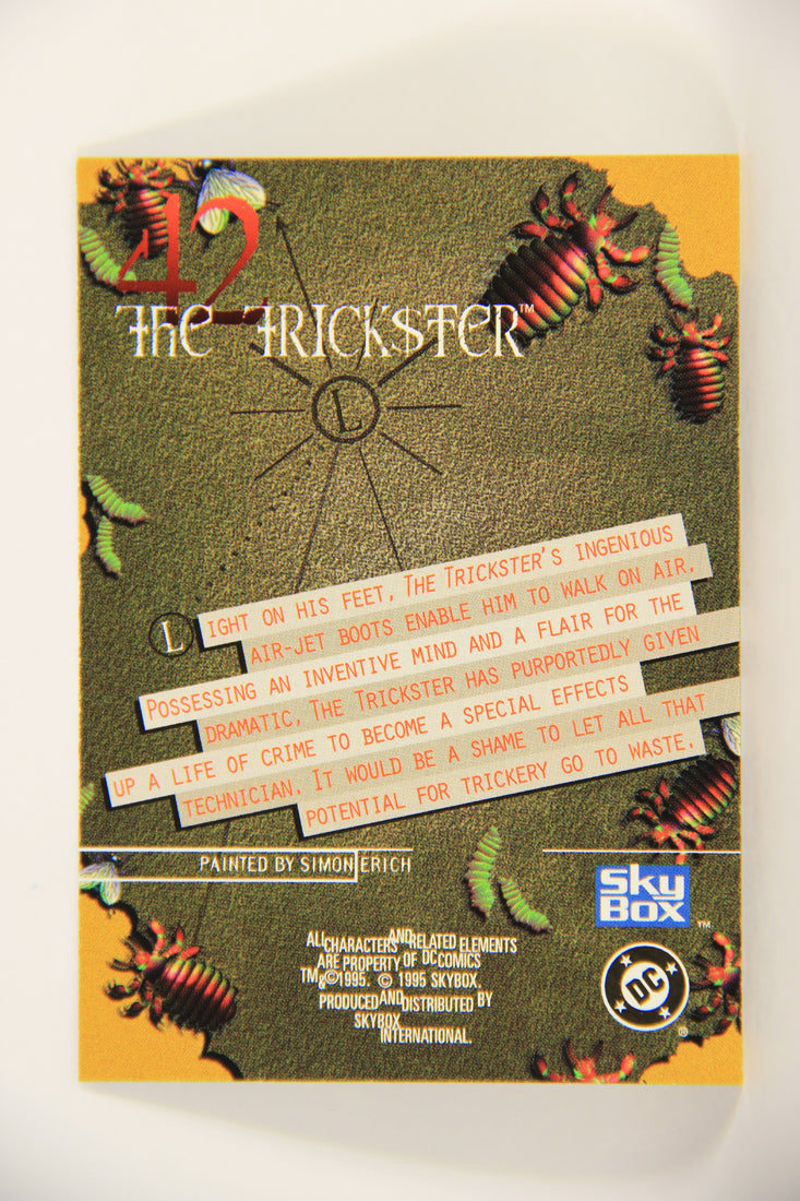 DC Villains The Dark Judgment 1995 Trading Card #42 The Trickster L009187