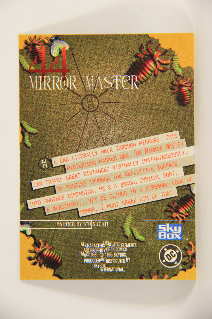 DC Villains The Dark Judgment 1995 Trading Card #44 Mirror Master L009189