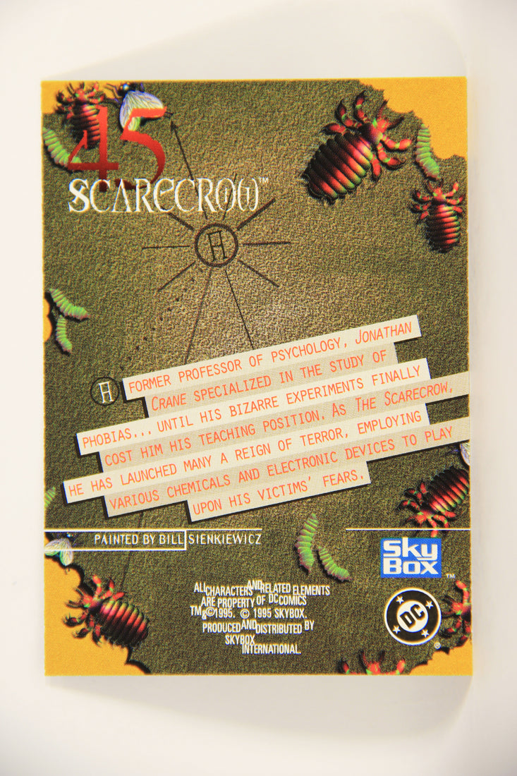 DC Villains The Dark Judgment 1995 Trading Card #45 Scarecrow L009190