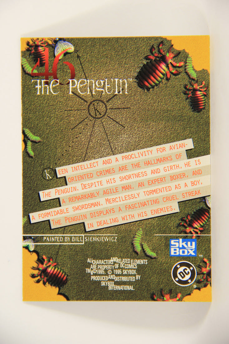 DC Villains The Dark Judgment 1995 Trading Card #46 The Penguin L009191