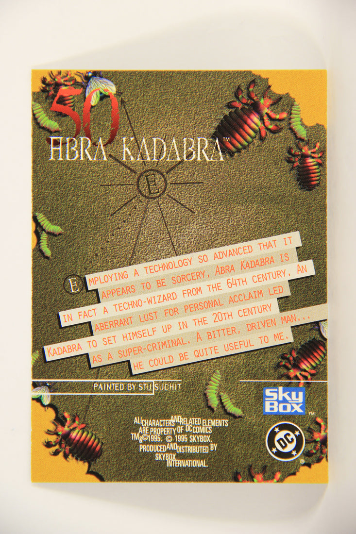DC Villains The Dark Judgment 1995 Trading Card #50 Abra Kadabra L009195