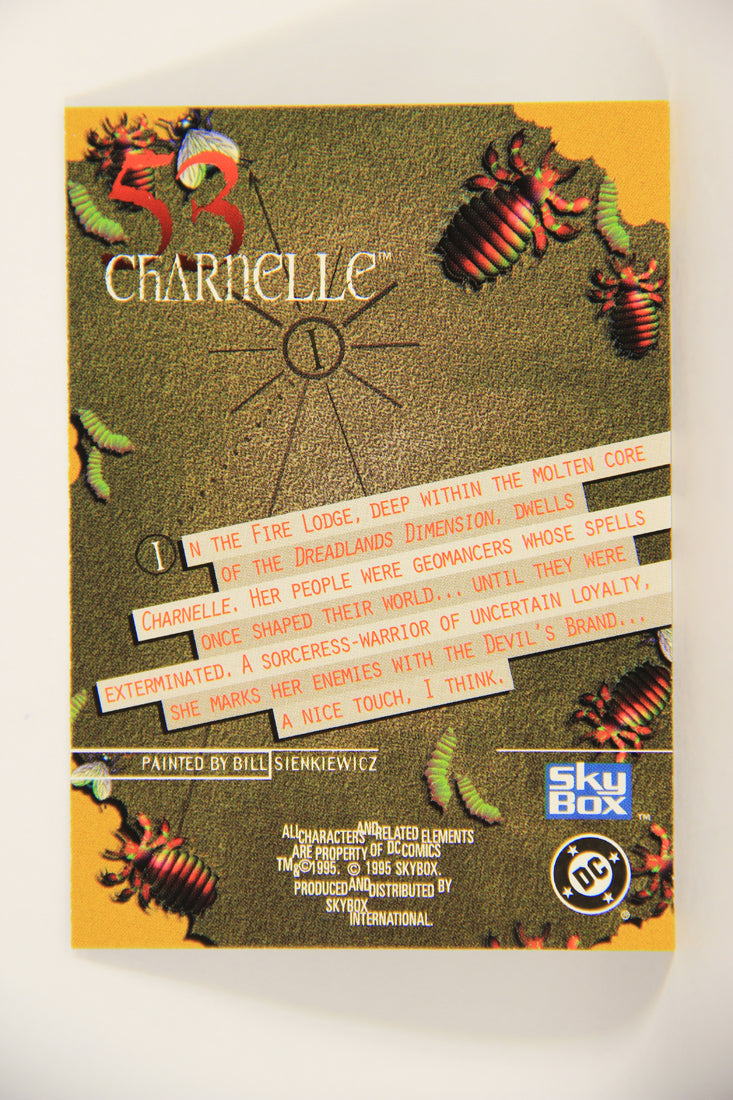 DC Villains The Dark Judgment 1995 Trading Card #53 Charnelle L009198