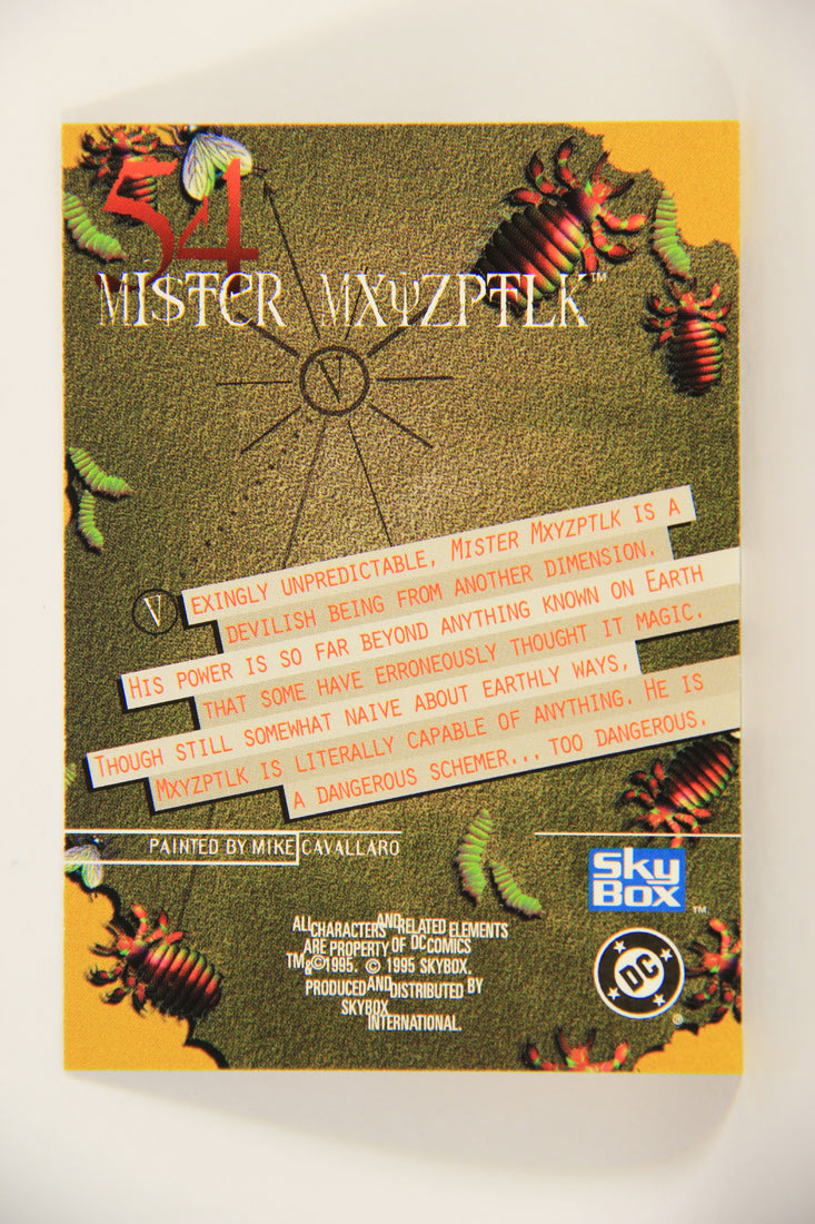 DC Villains The Dark Judgment 1995 Trading Card #54 Mr. Mxyzptlk L009199