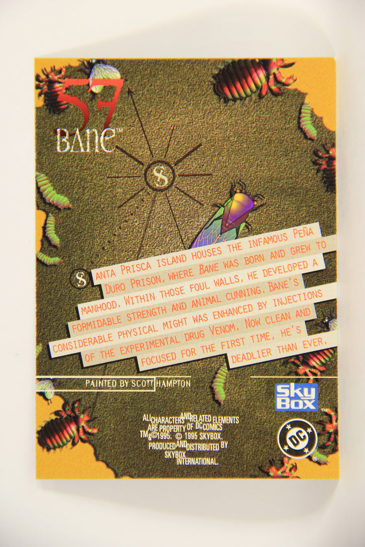 DC Villains The Dark Judgment 1995 Trading Card #57 Bane L009202