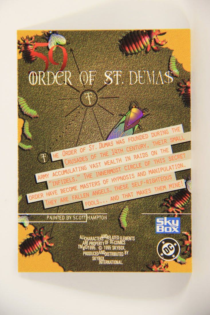 DC Villains The Dark Judgment 1995 Trading Card #59 Order Of St. Dumas L009204