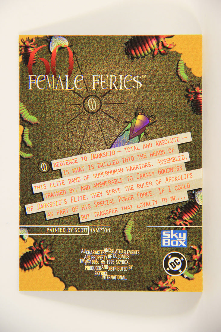 DC Villains The Dark Judgment 1995 Trading Card #60 Female Furies L009205