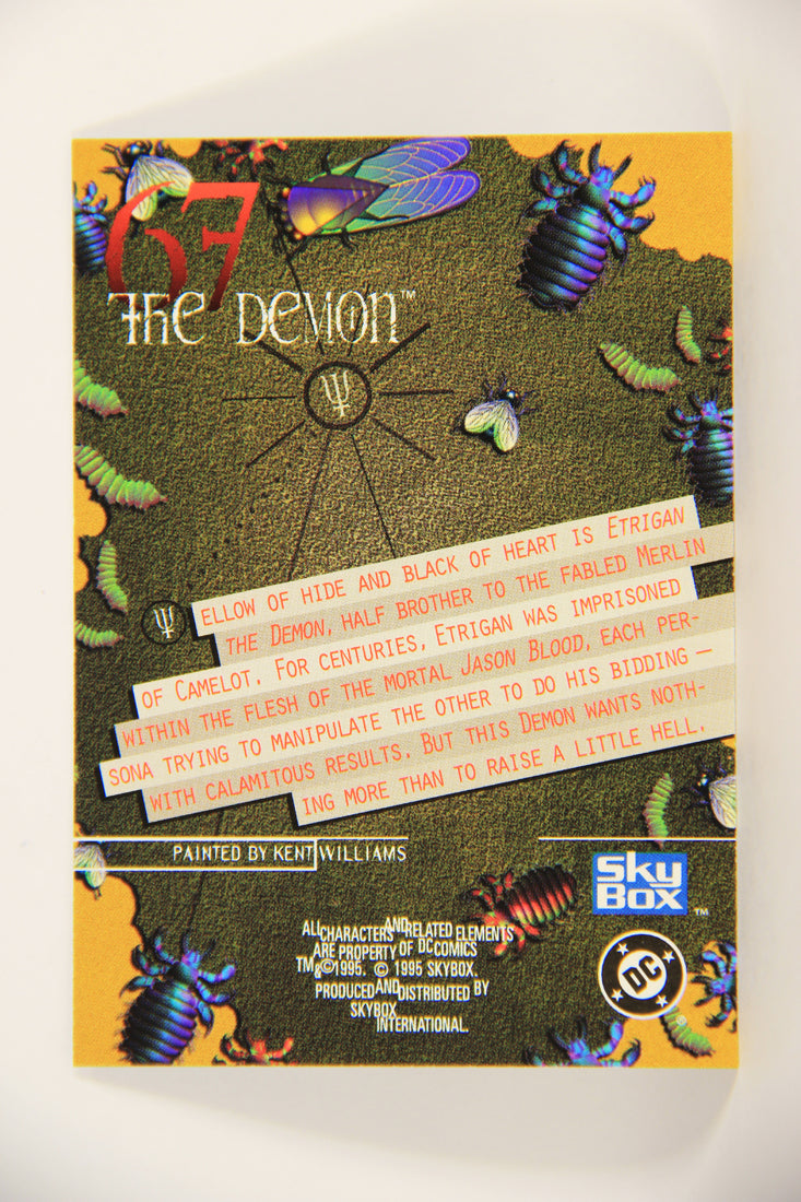 DC Villains The Dark Judgment 1995 Trading Card #67 The Demon L009212