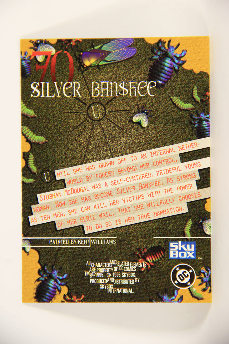 DC Villains The Dark Judgment 1995 Trading Card #70 Silver Banshee L009215