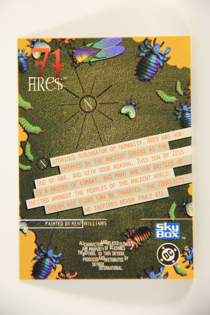 DC Villains The Dark Judgment 1995 Trading Card #71 Ares L009216