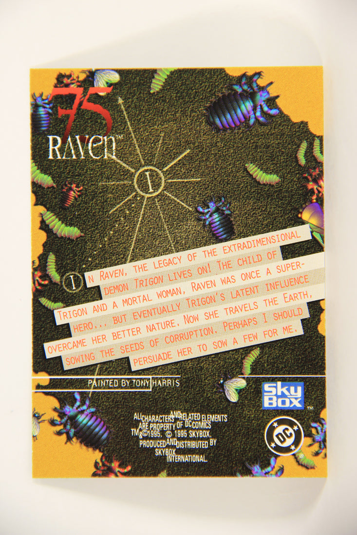 DC Villains The Dark Judgment 1995 Trading Card #75 Raven L009220