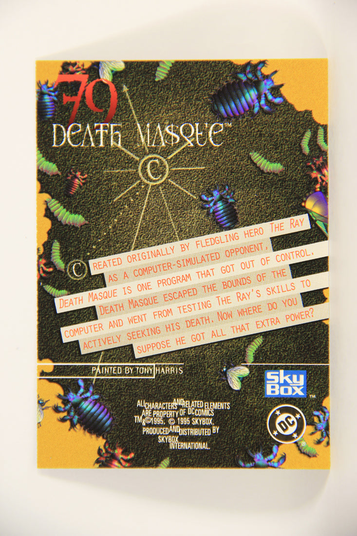 DC Villains The Dark Judgment 1995 Trading Card #79 Death Masque L009224