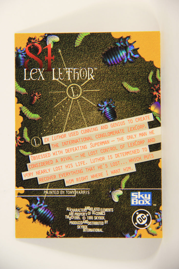 DC Villains The Dark Judgment 1995 Trading Card #81 Lex Luthor L009226
