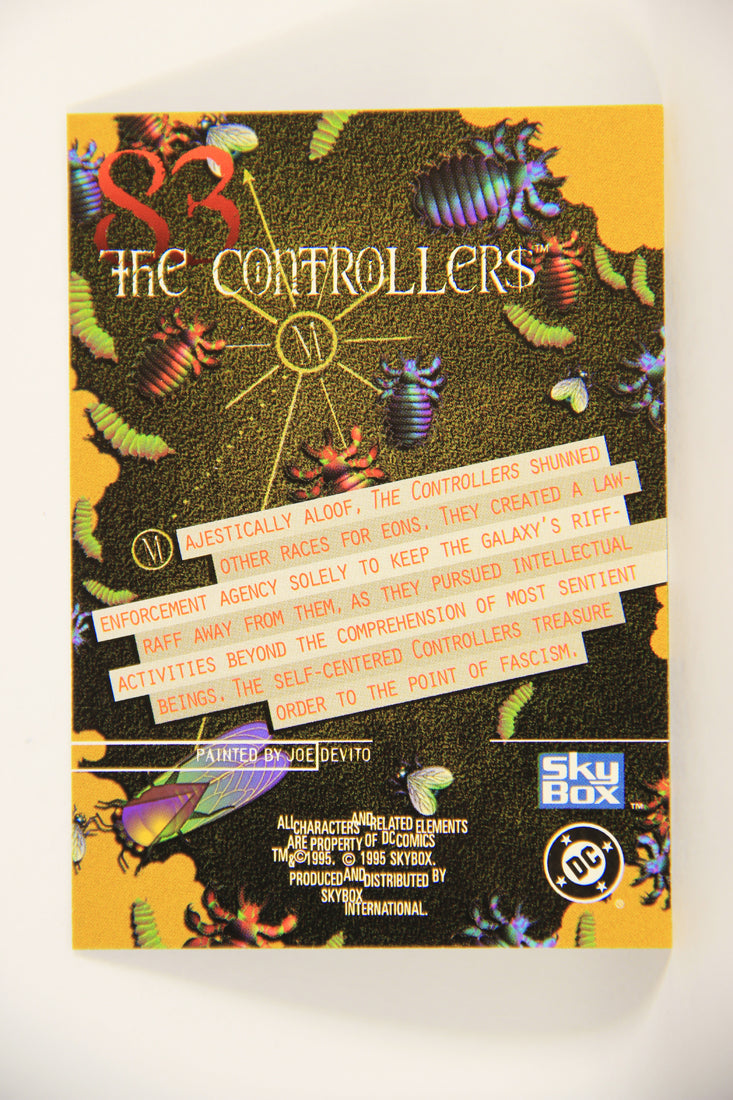 DC Villains The Dark Judgment 1995 Trading Card #83 The Controllers L009228