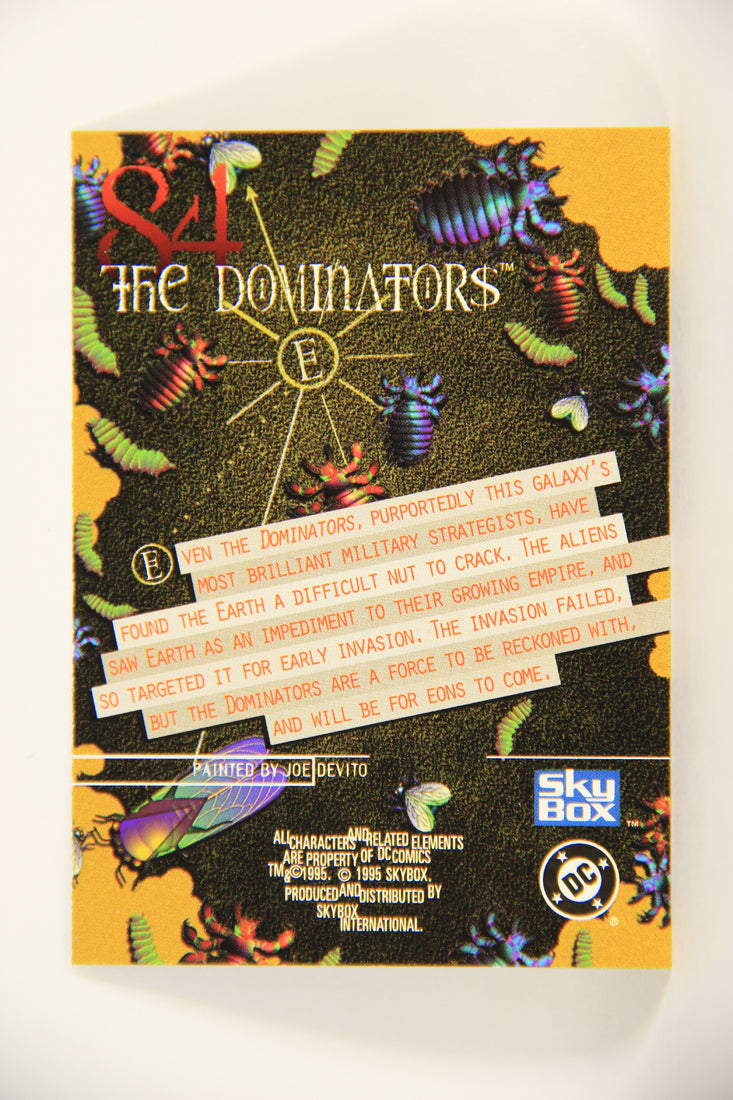 DC Villains The Dark Judgment 1995 Trading Card #84 The Dominators L009229