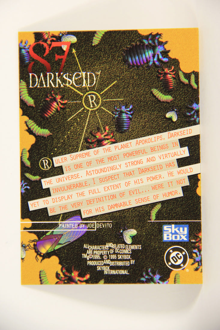 DC Villains The Dark Judgment 1995 Trading Card #87 Darkseid L009232