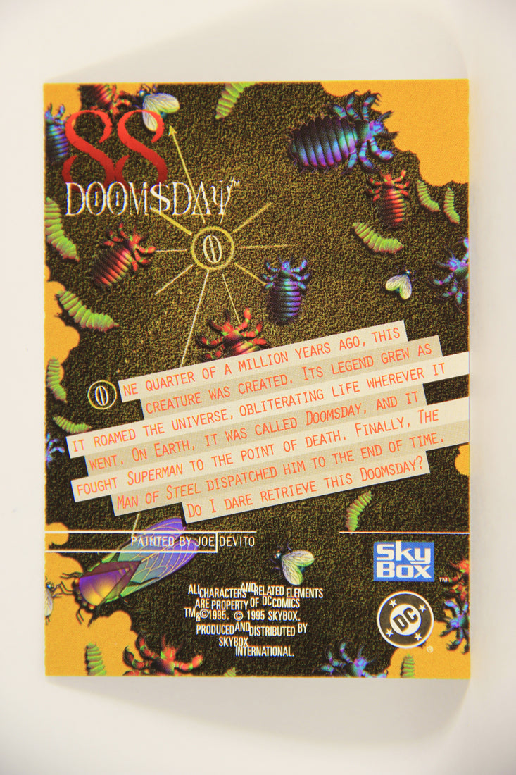 DC Villains The Dark Judgment 1995 Trading Card #88 Doomsday L009233