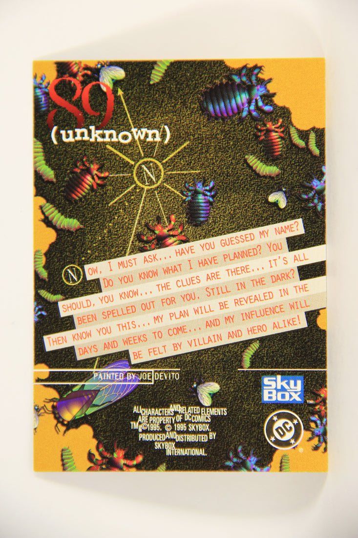 DC Villains The Dark Judgment 1995 Trading Card #89 Unknown L009234