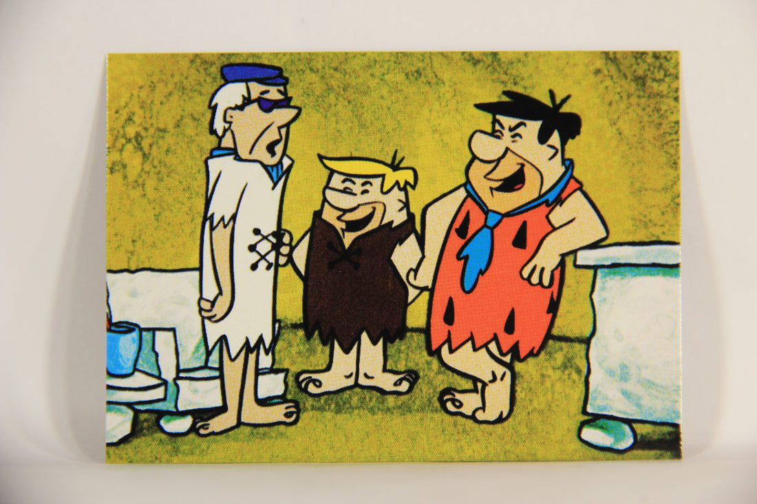 Return Of The Flintstones 1994 Trading Card #12 Rock Quarry Barney And Fred ENG L009300