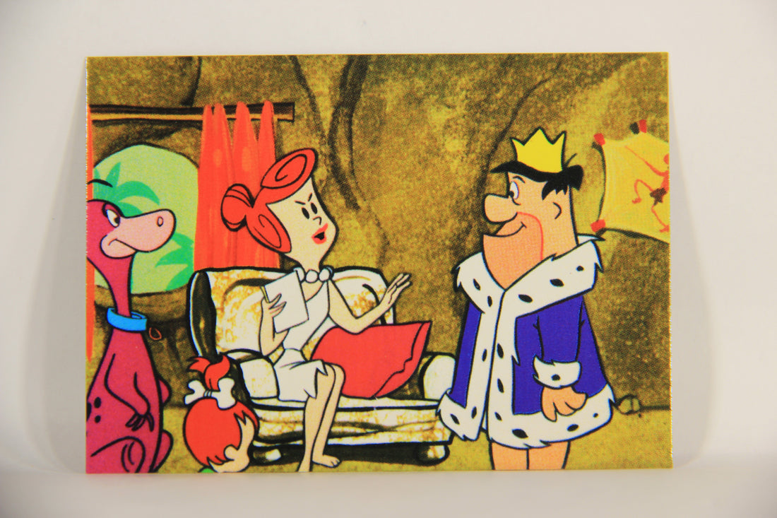 Return Of The Flintstones 1994 Trading Card #41 Fred Wilma And Dino ENG L009305
