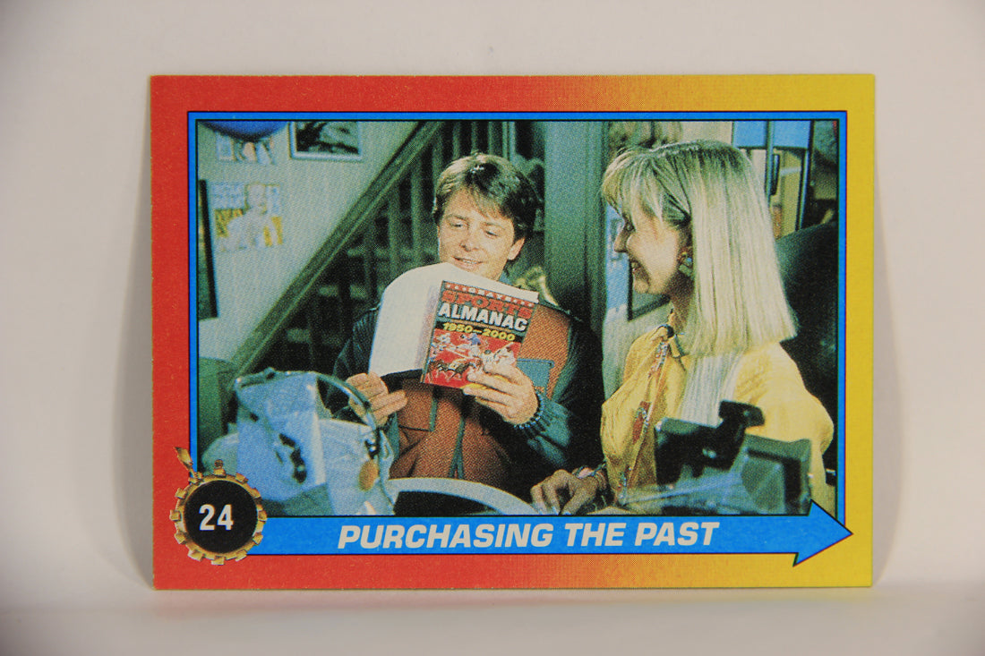 Back To The Future II 1989 Trading Card #24 Purchasing The Past L009427