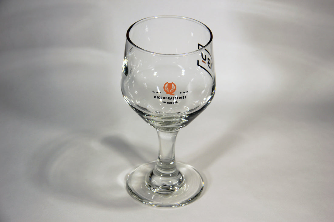 IBU International Bitterness Units Beer Glass - Goblet Glass Type Canada Quebec L009482