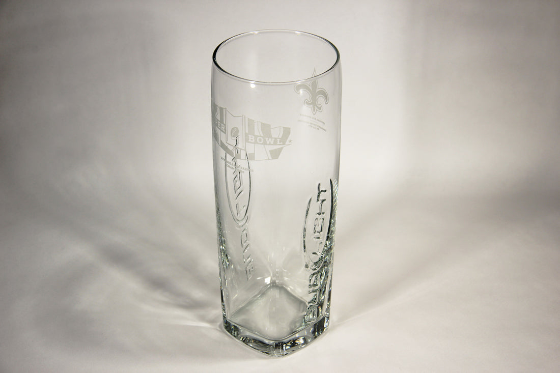 Budweiser Beer Glass - Super Bowl - New Orleans Saints Champions USA L009483