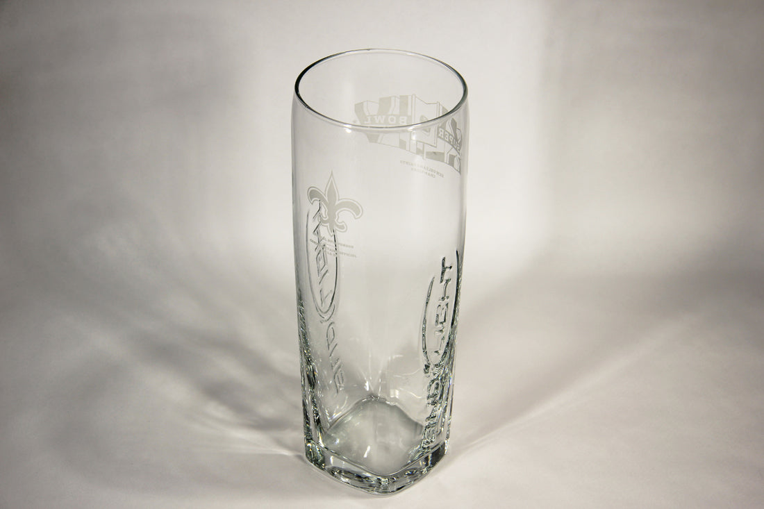 Budweiser Beer Glass - Super Bowl - New Orleans Saints Champions USA L009483