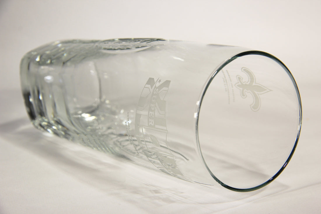 Budweiser Beer Glass - Super Bowl - New Orleans Saints Champions USA L009483