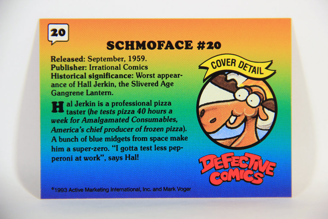 Defective Comics 1993 Trading Card #20 Gangrene Lantern #20 ENG L009842