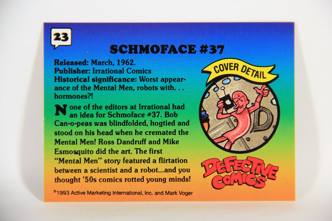 Defective Comics 1993 Trading Card #23 Mental Men #37 ENG L009845