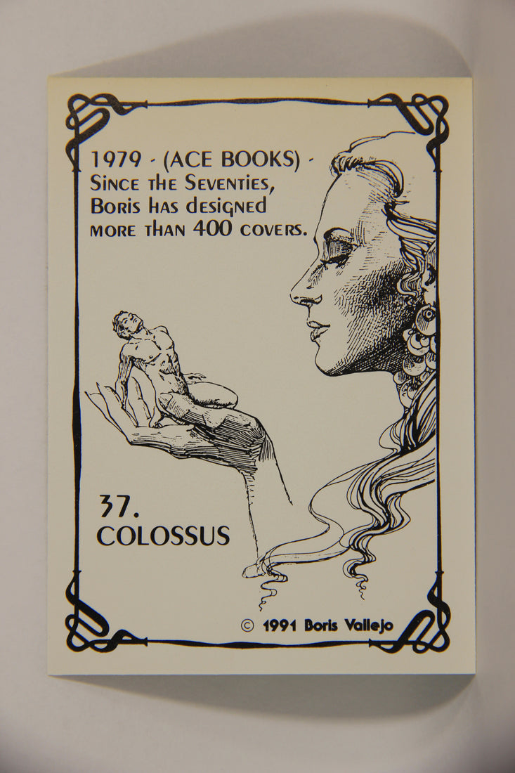Boris Vallejo 1991 Artwork Trading Card #37 Colossus L010234