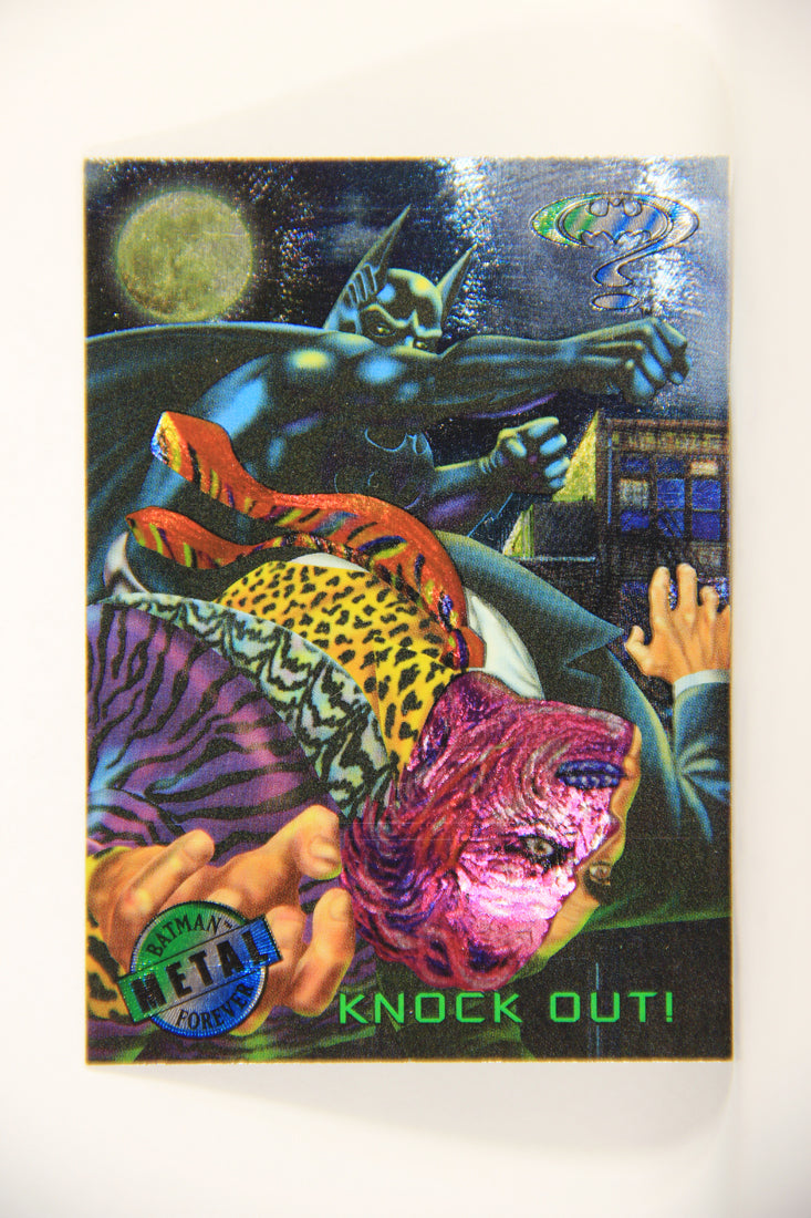 Batman Forever Metal 1995 Trading Card #26 Knock Out L010337