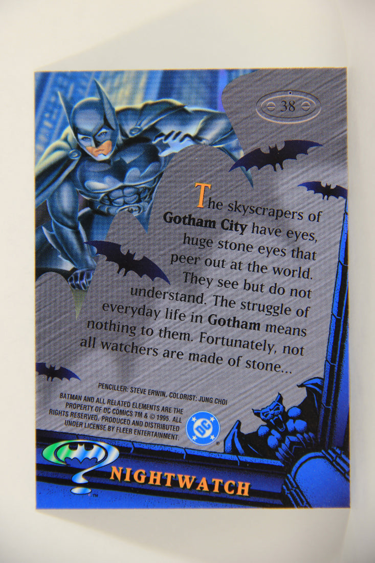 Batman Forever Metal 1995 Trading Card #38 Night Watch L010349