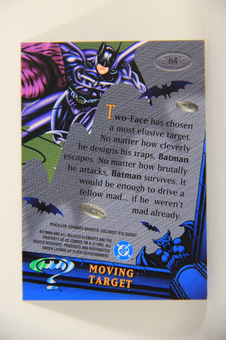 Batman Forever Metal 1995 Trading Card #64 Moving Target L010375