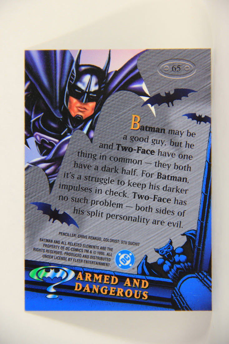 Batman Forever Metal 1995 Trading Card #65 Armed And Dangerous L010376