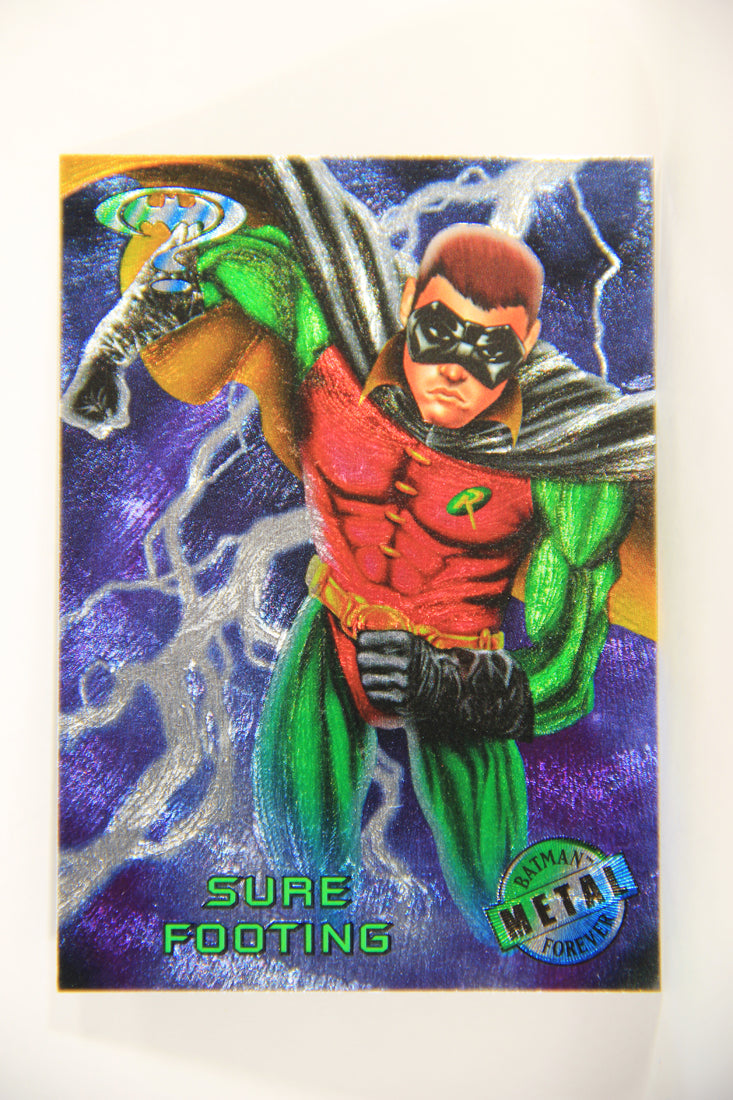 Batman Forever Metal 1995 Trading Card #66 Sure Footing L010377