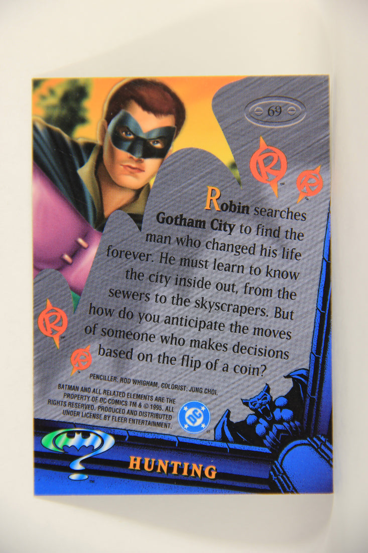 Batman Forever Metal 1995 Trading Card #69 Hunting L010380