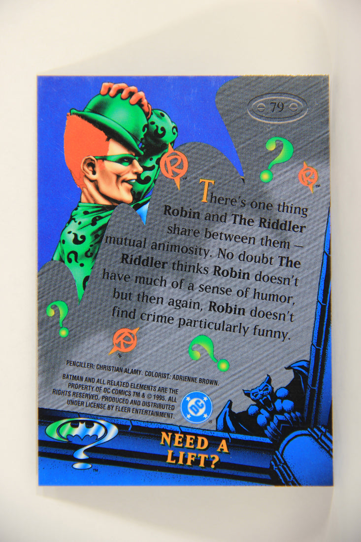 Batman Forever Metal 1995 Trading Card #79 Need A Lift L010390